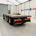 Fruehauf  Tri Axle Flatbed Drawbar Trailer - thumbnail