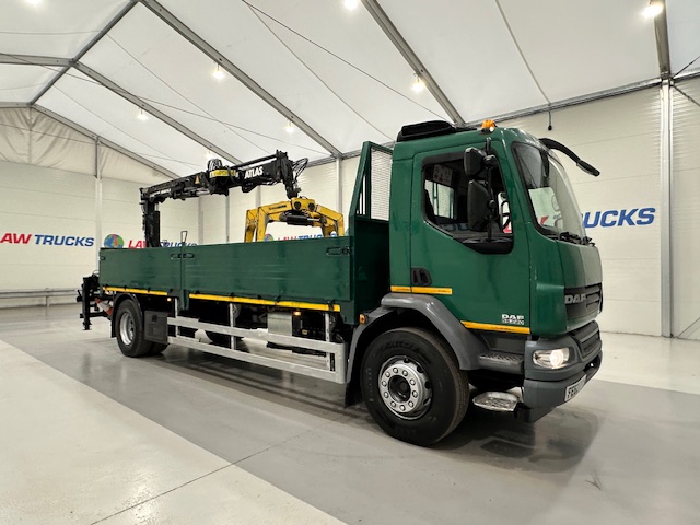 DAF LF55 220 Day Cab Dropside Crane