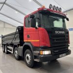 Scania G410 8×4 Sleeper Cab Steel Tipper - thumbnail