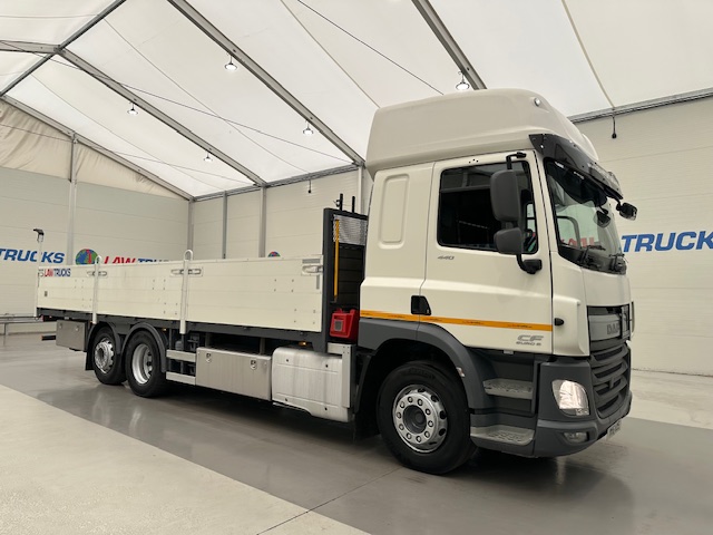 DAF CF 440 6×2 Sleeper Cab Dropside Drawbar Spec