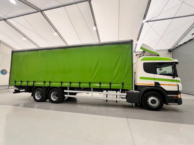 Scania P280 6×2 10 Tyre Rear Lift Curtainsider
