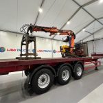 Montracon Tri Axle Flatbed Brick Grab Trailer - thumbnail