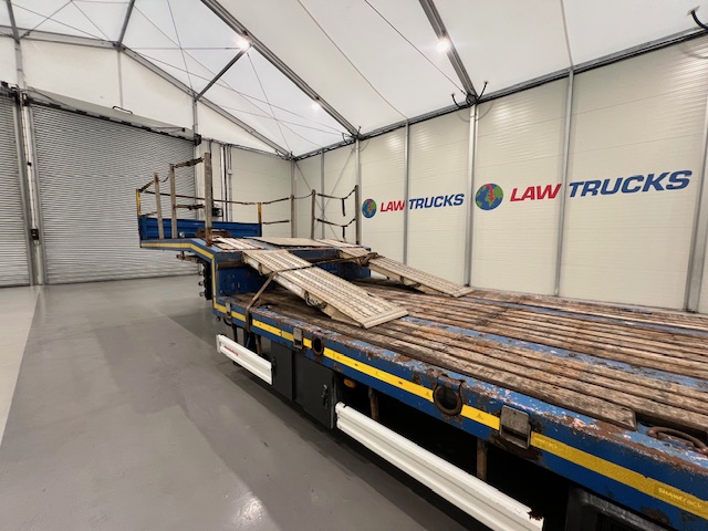 Kassbohrer Tri Axle Machinery Carrier Lowloader
