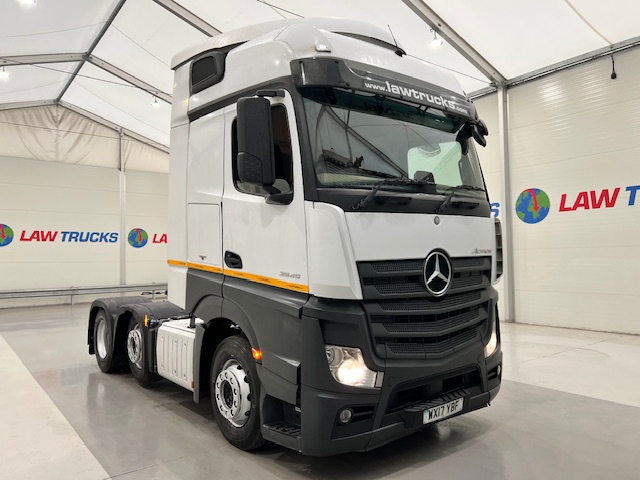 Mercedes Actros 2545 6×2 Midlift Tractor Unit