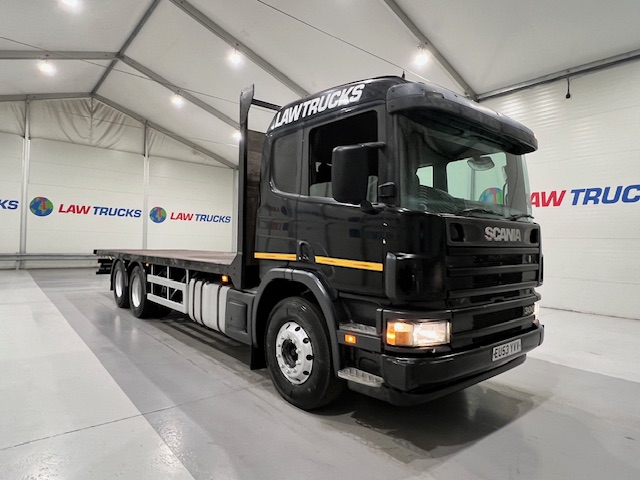 Scania P94 300 6×2 10 Tyre Rear Lift Flatbed