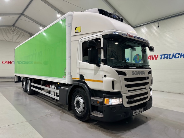 Scania P280 6×2 Rear Lift Day Cab Fridge Box