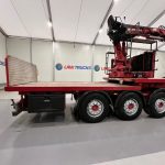 Corus Tri Axle Flatbed Brick Grab Trailer - thumbnail