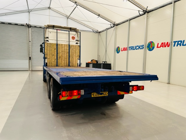 Scania R480 Rear Lift Sleeper Cab Flatbed Manual