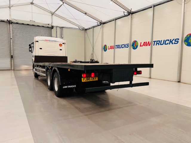 Scania R420 10 Tyre Rear Lift Flatbed