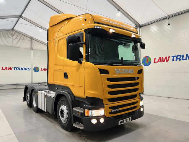 Scania R450 6×2 Rear Lift Tractor Unit PTO