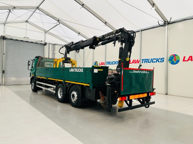 DAF CF75 310 Rear Lift Day Cab Dropside Brick Grab