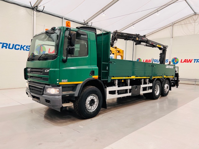 DAF CF75 310 Rear Lift Day Cab Dropside Brick Grab