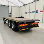 Fruehauf  Tri Axle Flatbed Drawbar Trailer - thumbnail