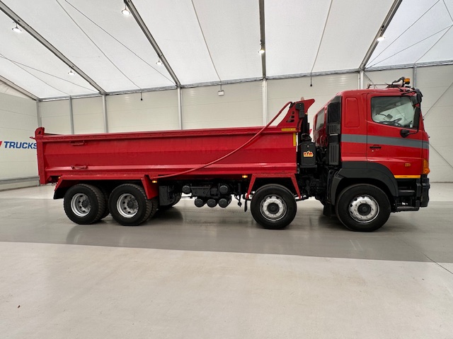 Hino 3241 700 8×4 Sleeper Cab Steel Tipper