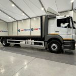Mercedes Axor 1824 Sleeper Cab Flatbed - thumbnail
