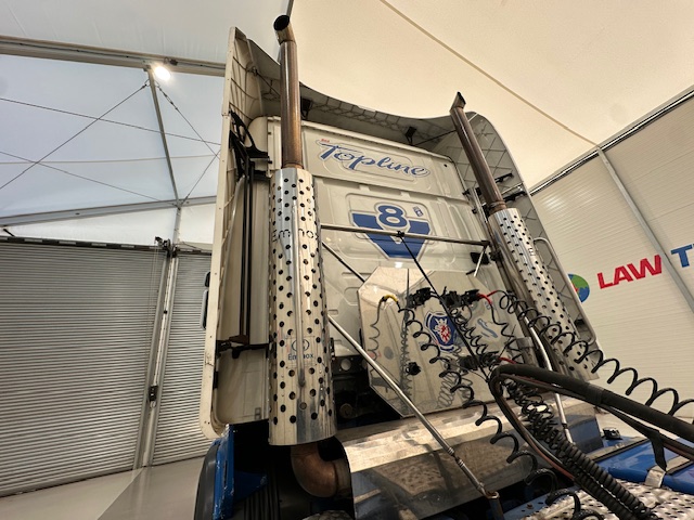 Scania R580 6×2 10 Tyre Rear Lift Tractor Unit PTO