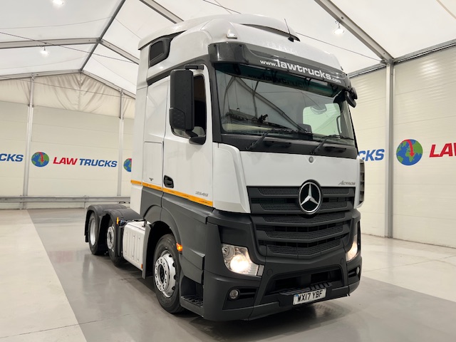 Mercedes Actros 2545 6×2 Midlift Tractor Unit