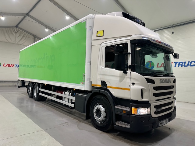Scania P280 6×2 Rear Lift Day Cab Fridge Box