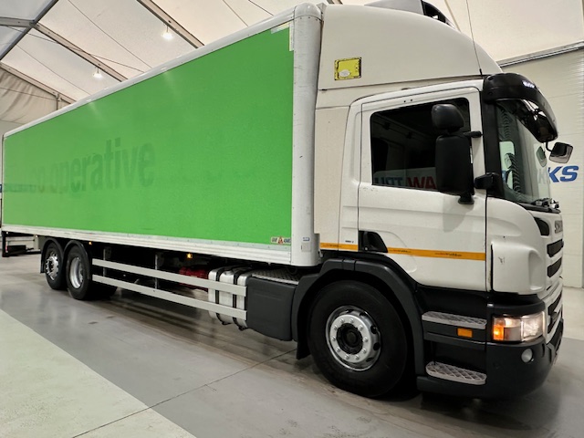 Scania P280 6×2 Rear Lift Day Cab Fridge Box Manual