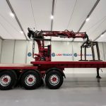Corus Tri Axle Flatbed Brick Grab Trailer - thumbnail