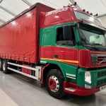 Volvo FM 450 6×2 Sleeper Cab Curtainsider - thumbnail