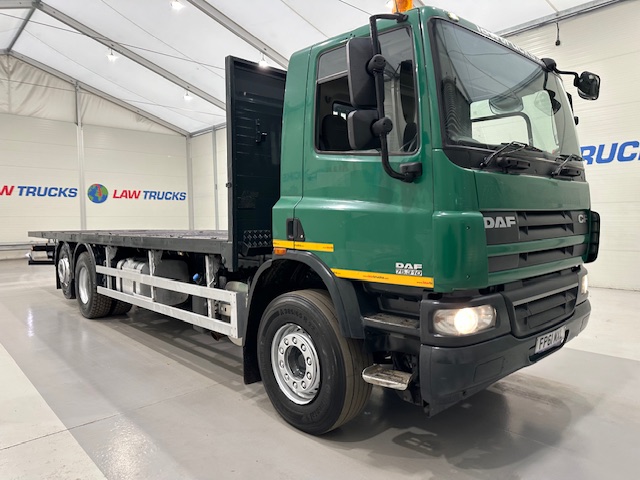 DAF CF75 310 6×2 Rear Lift Flatbed