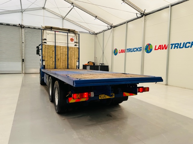 Scania R480 Rear Lift Sleeper Cab Flatbed Manual