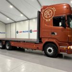 Scania R420 6×2 10 Tyre Rear Lift Flatbed Manual - thumbnail