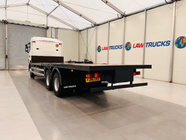 Scania R420 10 Tyre Rear Lift Flatbed