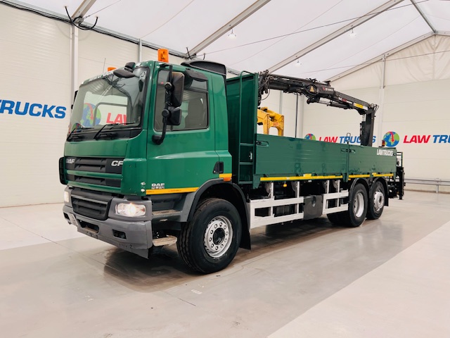 DAF CF75 310 Rear Lift Day Cab Dropside Brick Grab