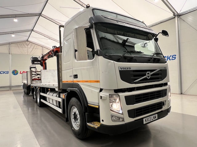 Volvo FM 450 Dropside Brick Grab Drawbar