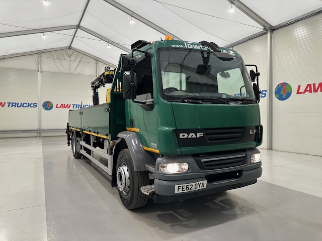 DAF LF55 220 Day Cab Dropside Crane