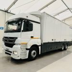 Mercedes 2543 6×2 10 Tyre Rear Lift Sleeper Cab Box Van - thumbnail