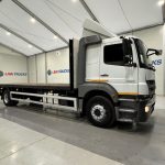 Mercedes Axor 1824 Sleeper Cab Flatbed - thumbnail