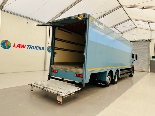 MAN TGS 26.360 6×2 Sleeper Cab Box Van