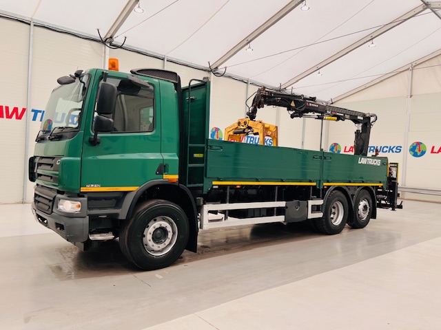 DAF CF75 310 Rear Lift Day Cab Dropside Brick Grab