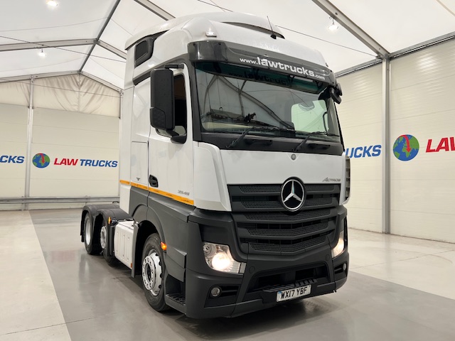 Mercedes Actros 2545 6×2 Midlift Tractor Unit