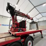 Corus Tri Axle Flatbed Brick Grab Trailer - thumbnail