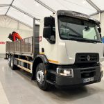 Renault C320 6×2 Day Cab Dropside with Crane - thumbnail