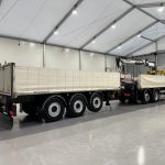 Volvo FM 450 Dropside Brick Grab Drawbar - thumbnail