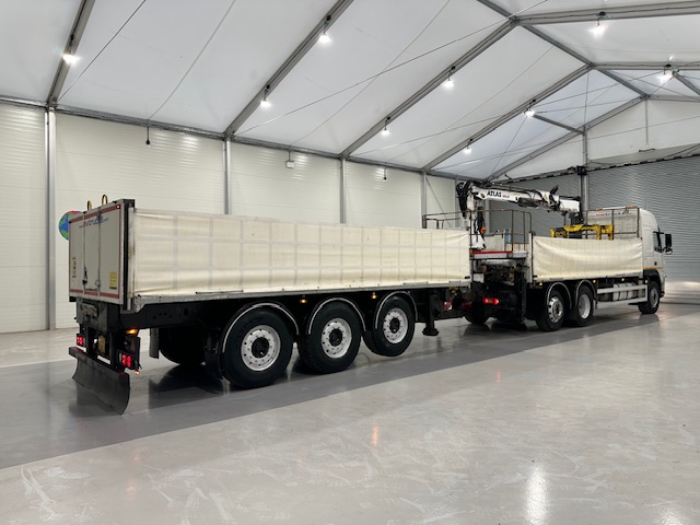 Volvo FM 450 Dropside Brick Grab Drawbar