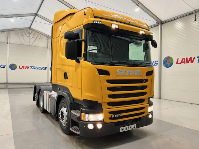Scania R450 6×2 Rear Lift Tractor Unit PTO