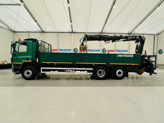 DAF CF75 310 Rear Lift Day Cab Dropside Brick Grab