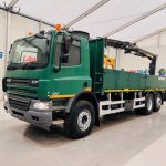 DAF CF75 310 Rear Lift Day Cab Dropside Brick Grab - thumbnail