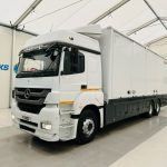 Mercedes 2543 6×2 10 Tyre Rear Lift Sleeper Cab Box Van - thumbnail