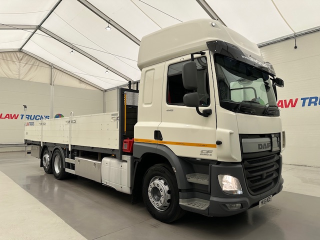 DAF CF 440 6×2 Sleeper Cab Dropside Drawbar Spec