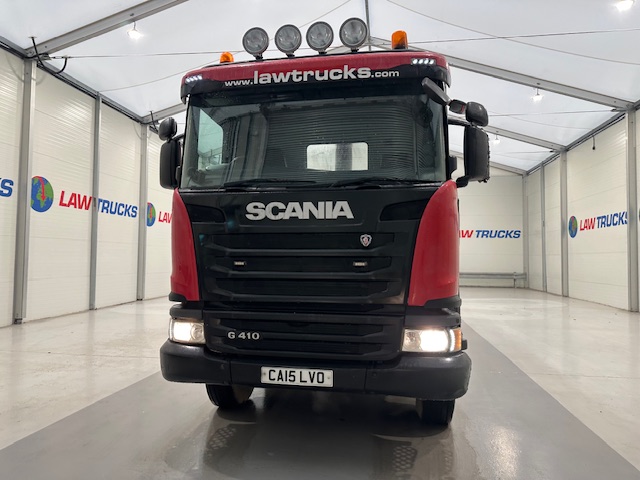 Scania G410 8×4 Sleeper Cab Steel Tipper