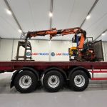 Montracon Tri Axle Flatbed Brick Grab Trailer - thumbnail