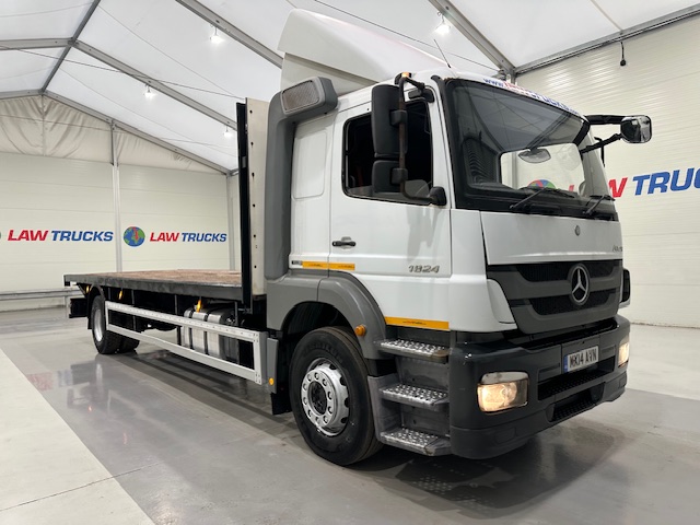 Mercedes Axor 1824 Sleeper Cab Flatbed
