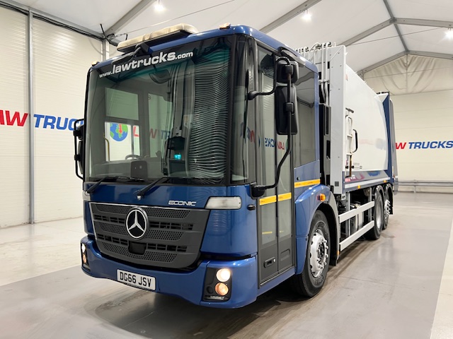 Mercedes Econic 2630 6×2 Refuse Bin Lorry